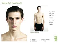 Edoardo Sebastianelli modello italiano irresistibile