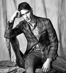 Fabio Mancini supermodello italiano gay