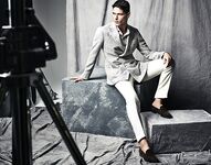 Fabio Mancini supermodello italiano gay