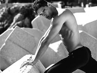 Fabio Mancini supermodello italiano gay