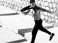 Fabio Mancini supermodello italiano gay