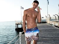 Fabio Mancini supermodello italiano gay