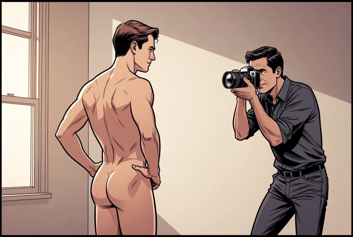 Immagine Il Pomeriggio di Passione con il Mio Amico: Una Scoperta Erotica tra Uomini Maturi