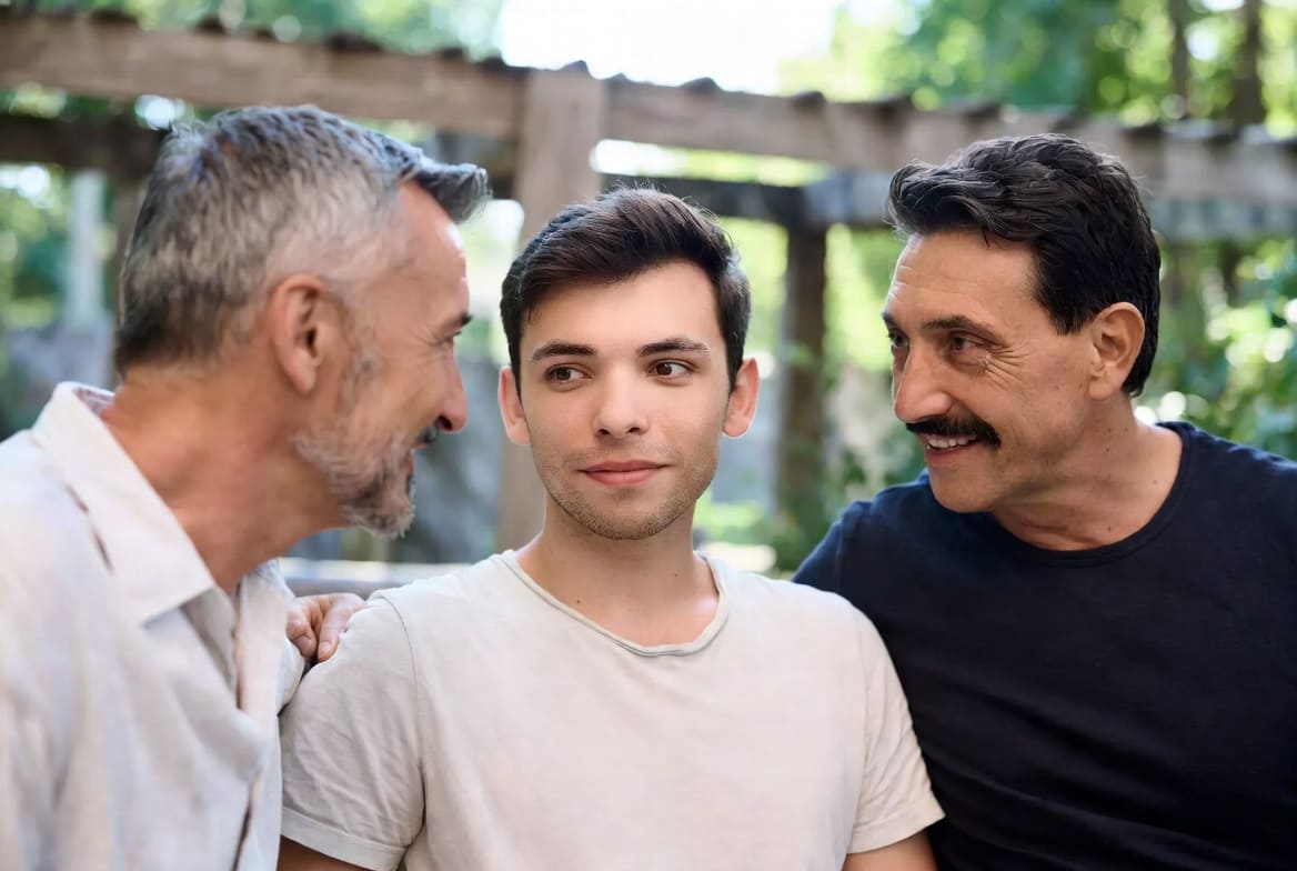 Immagine Vacanza Proibita con i Miei Due Zii Maturi e la Scoperta del Piacere