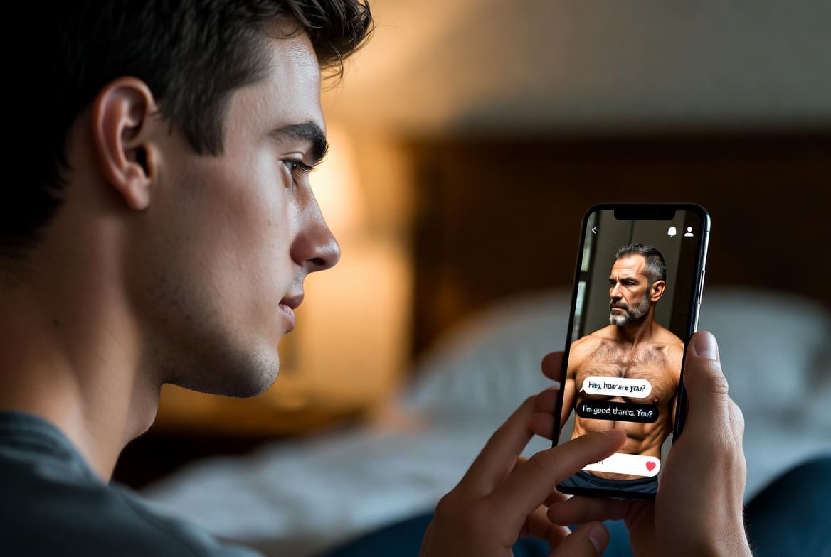 Immagine Ero curioso: la mia prima esperienza gay con un signore maturo che mi ha massaggiato e scopato