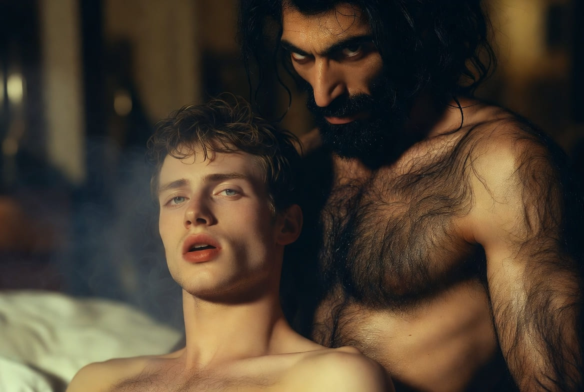 Immagine Il fratello del mio compagno: il patto del silenzio con l’arabo dominante che mi ha sfondato