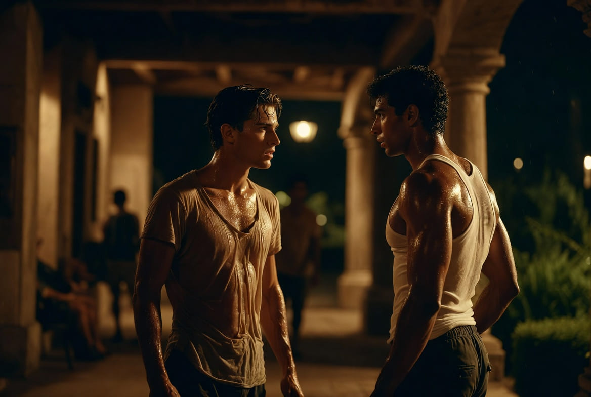 Immagine Weekend con Walid: l’incontro afoso sotto i portici che è finito con una scopata selvaggia