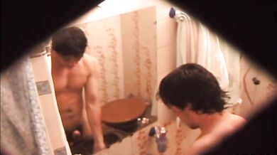 Ragazzo etero si fa una sega