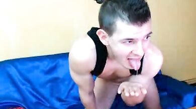 Webcam gay con eiaculazione