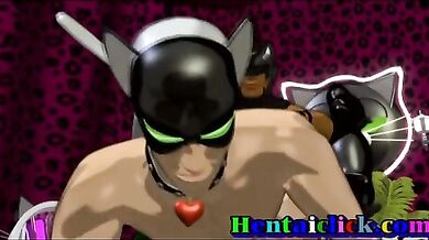 Cartone gay con negro