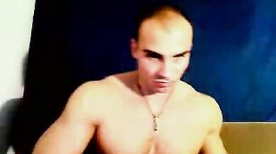 Gay peloso in webcam