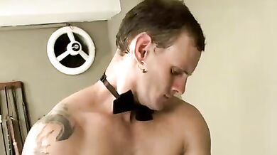 Gay latino legato e scopato