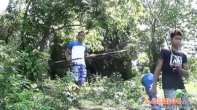 Ragazzi latini fanno sesso