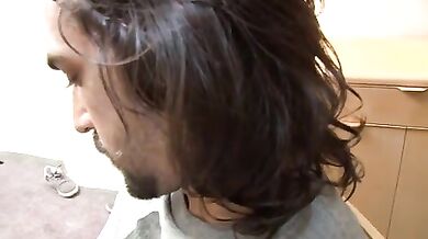 Gran succhiata di pisello duro