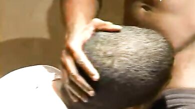 Bianco sperma di un negro