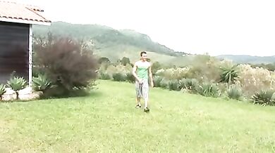 Froci in calore sulla veranda