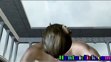 Filmato 3D hentai gay