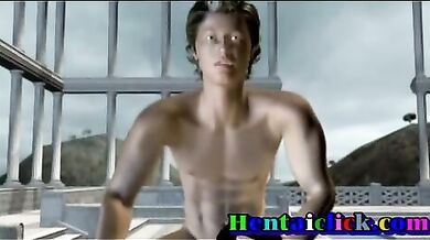 Filmato 3D hentai gay