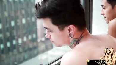 Trombata tra finoccchi giovani