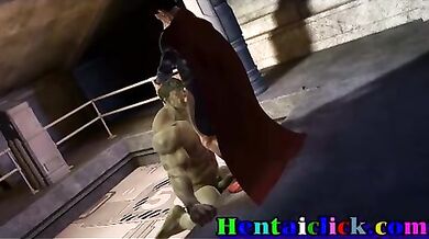 Hulk lo piglia nel culo