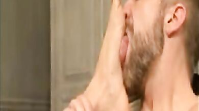 Coppie gay feticisti dei piedi