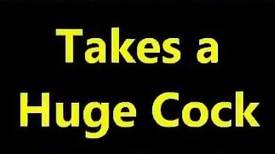 Uomo sposato prende in culo un cazzo enorme