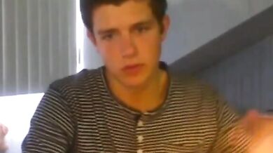 Bel ragazzo olandese ventenne mostra il culo