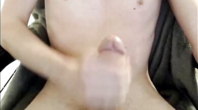 Si sega in cam il cazzo circonciso