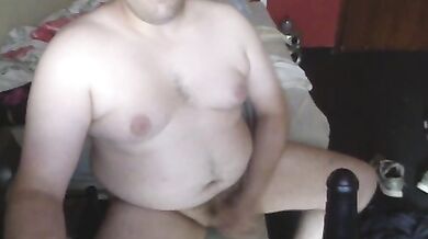 Masturbazione con dildo nel culo