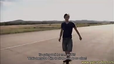 Pattinatori gay esibizionisti