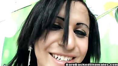 Gay scopa il culo di una transessuale