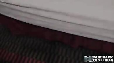 Rocco Steele trapana un giovane culo