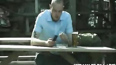 Sesso bondage con uomo gay porco