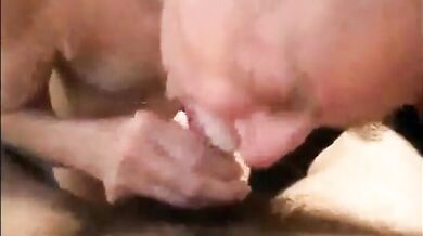 Coppia di vecchi affamati di sborra