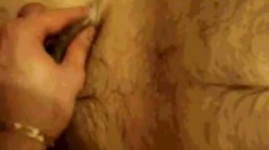 Il nonno d'argento riceve una sega perfetta dallo stallone più giovane