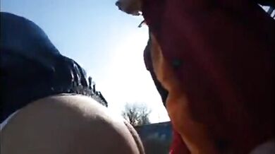 Scopata senza preservativo all'aperto