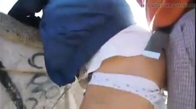 Scopata senza preservativo all'aperto