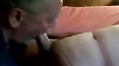 Papà orso amatoriale succhia un piccolo cazzo