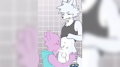 Pompino cartoon furry eseguito da un ragazzo di 18 anni