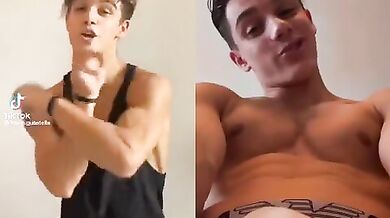 Kevin Guastella alias HotKev tiktoker italiano si masturba