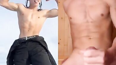 Kevin Guastella alias HotKev tiktoker italiano si masturba