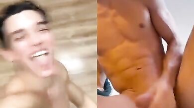 Kevin Guastella alias HotKev tiktoker italiano si masturba