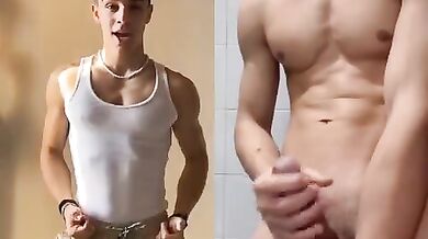 Kevin Guastella alias HotKev tiktoker italiano si masturba