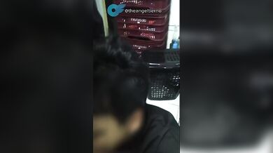 Pompino rischioso e proibito nel magazzino abbandonato gay