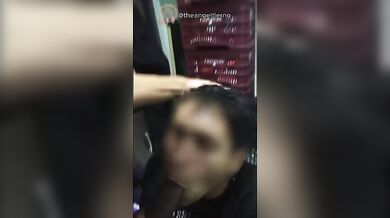 Pompino rischioso e proibito nel magazzino abbandonato gay