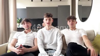 Ragazzi etero fanno provino porno gay per i loro social