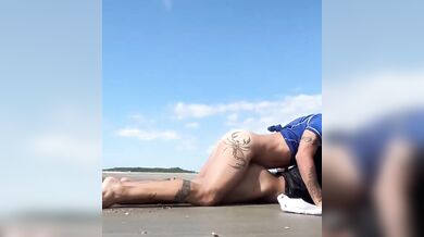 Anale Violento All'Aperto con Cazzo Grosso Spesso Senza Preservativo