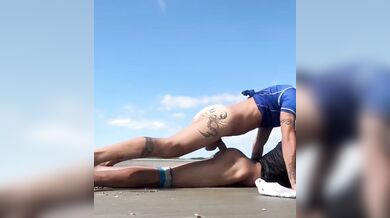 Anale Violento All'Aperto con Cazzo Grosso Spesso Senza Preservativo