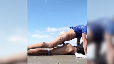 Anale Violento All'Aperto con Cazzo Grosso Spesso Senza Preservativo