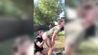 Coppia Gay Scopa con Cazzo Grosso Bianco